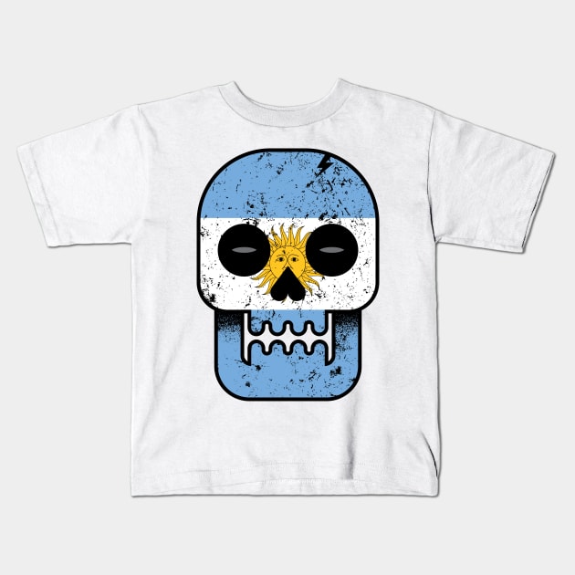 Argentina Till I Die Kids T-Shirt by quilimo